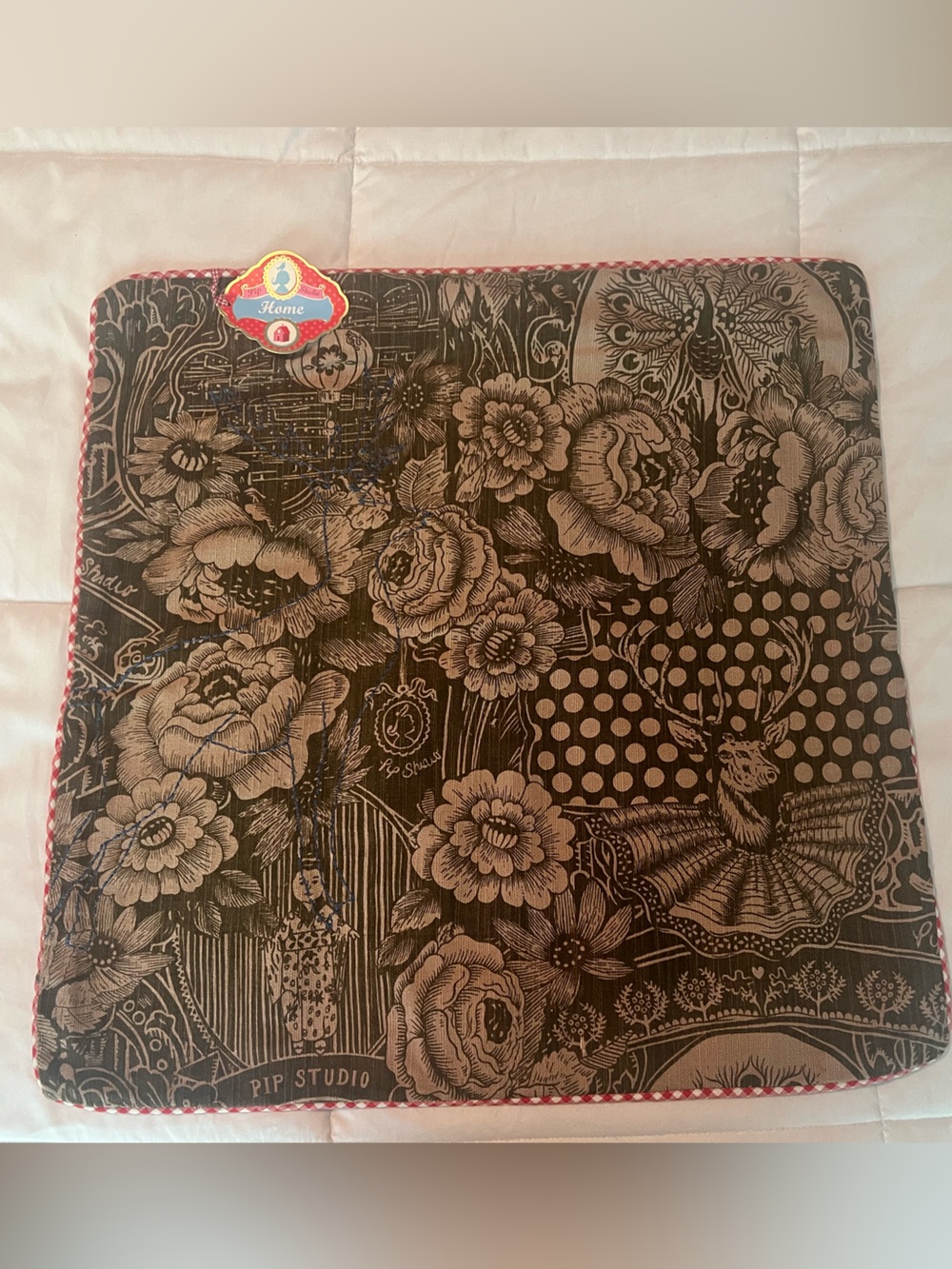 NWT PIP Studios Home Holiday Pillow Cover